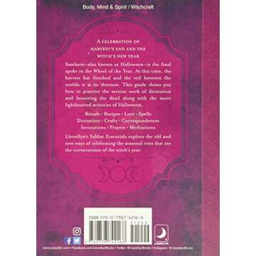 Samhain: Rituals, Recipes & Lore for Halloween (Llewellyn's Sabbat Essentials, 6)