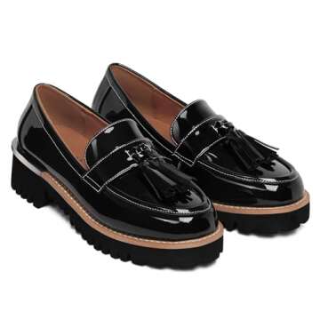 MUCCUTE Women's Platform Loafers - Comfortable & Stylish
