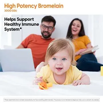 Doctor's Best 3000 GDU Bromelain Proteolytic Digestive Enzymes Supplements, Supports Healthy Digestion, Joint Health, Nutrient Absorption, 500 mg,Capsule, 90 Count(Pack of 1)