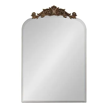 Kate and Laurel Arendahl Arch Mirror – Elegant Bathroom Decor