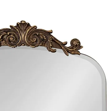 Kate and Laurel Arendahl Arch Mirror – Elegant Bathroom Decor