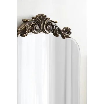 Kate and Laurel Arendahl Arch Mirror – Elegant Bathroom Decor