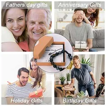 Sereney Step Dad Bracelet | Heartfelt Gift for All Occasions