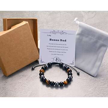 Sereney Step Dad Bracelet | Heartfelt Gift for All Occasions