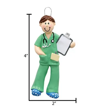 Personalized Medical Christmas Ornaments 2024 for Healthcare