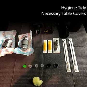 Yangna Dental Bibs 50pcs Disposable Bibs 3 Ply Waterproof Table Covers 13" x 18" Dental Bibs Sheets Cloths Clean Pad Patient Bibs Tray Covers Dental Supplies