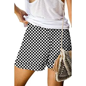 KISSMODA Women’s Casual Drawstring Summer Shorts for Active Style