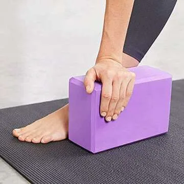 CWM Yoga Block Training Set for Fitness and Wellness