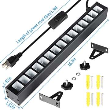 SHGPODA 36W LED Black Light Bar for Parties & Events