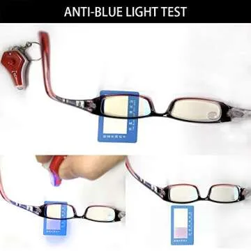 VVDQELLA Blue Light Blocking Glasses, UV Protection Spring Hinges Computer Reading Glasses, Sleep Better for Women 2Pairs (Pink, 3.00)