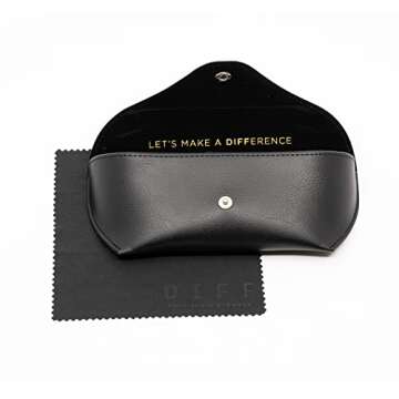 DIFF Becky IV Cat Eye Designer Oversized Sunglasses for Women UV400, Tortoise Trendy Colors