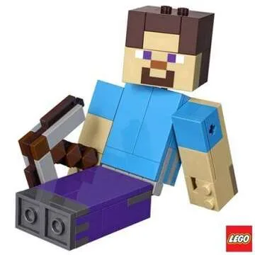 LEGO Minecraft Steve BigFig & Parrot Building Kit - 21148