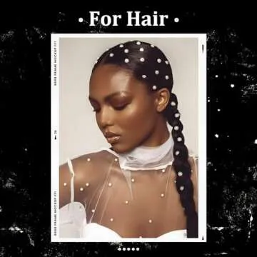 1182 Pcs Pearl Stickers for Hair Face Craft, 3/4/5/6/8mm White+Beige Pearls Self Adhesive Face Gems, Stick on Body Gems for Eye Nails Make up and DIY Decorations