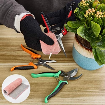 SUMYOUNG Pruning Shears Set - 3 Durable Garden Scissors