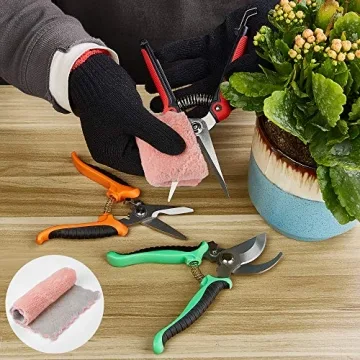 SUMYOUNG Pruning Shears Set - 3 Durable Garden Scissors