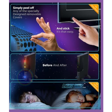 LightDims Original Strength Dimming Covers for Ultimate Comfort