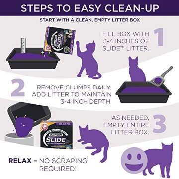 Arm & Hammer Slide Multi-Cat Litter - Easy Clean-Up