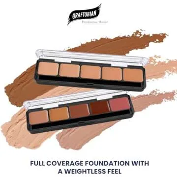 Graftobian HD Glamour Crème Palette for Warm Skin Tones