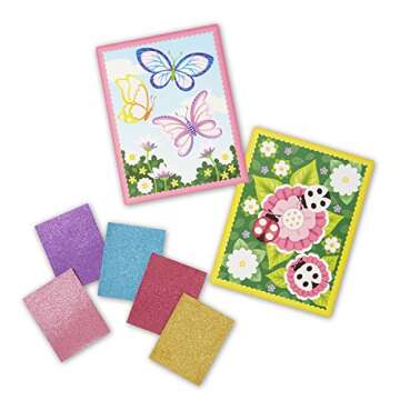 Melissa & Doug Glitter Activity Kit - Mess-Free Craft