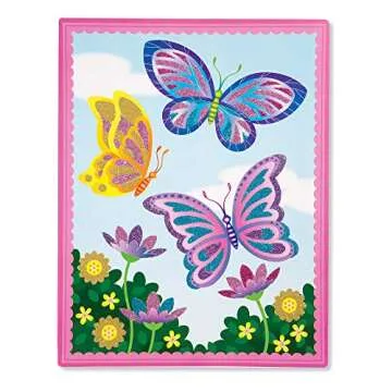 Melissa & Doug Glitter Activity Kit - Mess-Free Craft