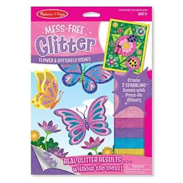 Melissa & Doug Glitter Activity Kit - Mess-Free Craft