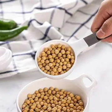 Vibrant 12 PC Measuring Set with Gunmetal Handles