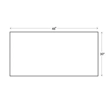 Home & More Calloway Mills 900223048 Gatsby Rubber Doormat 2'6 x 4' Black