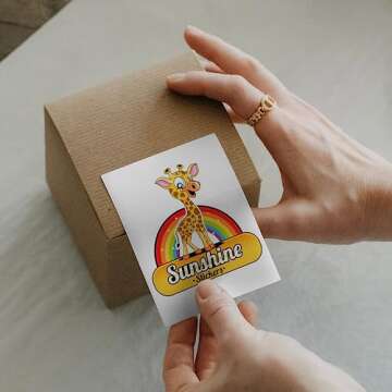 Customize Your own Stickers/Labels with Any Design and Logo-Personalize Your Business stickers-50+ r...