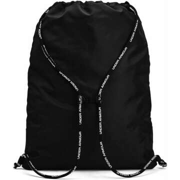 Under Armour Unisex Sackpack - Black & Silver