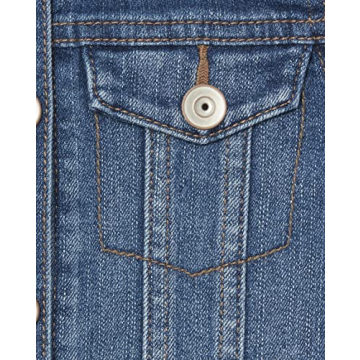 Girls Azure Denim Jacket - The Children's Place - XS (4)