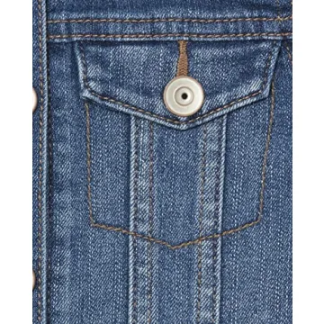 Girls Azure Denim Jacket - The Children's Place - XS (4)