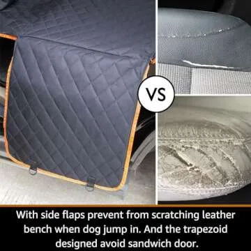 Waterproof iBuddy Dog Car Seat Cover with Protection Features