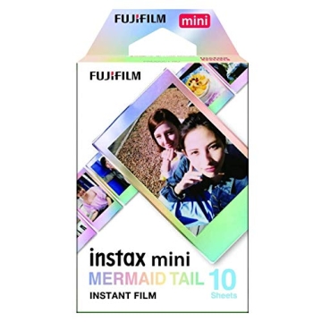 Fujifilm Instax Mini Mermaid Tail Film - Vibrant 10 Exposures