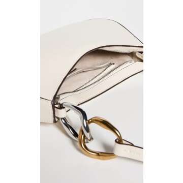 STAUD Women's Ollie Bag, Cream, Off White, One Size