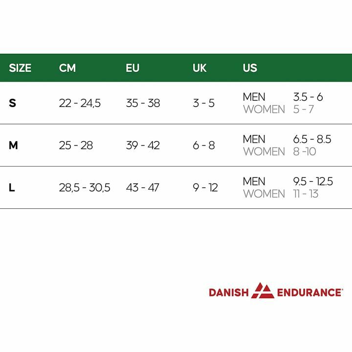 DANISH ENDURANCE Running Socks for Long Distances