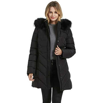Waterproof Women's Ski Jacket with Fur Hood - Perfect for Cold Weather