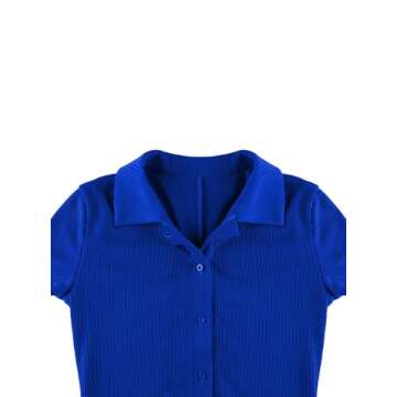 LilyCoco Womens Stylish Bodycon Romper Shorts Blue