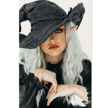 YANZHAN 15 Pair Fairy Pixie Elf Ears for Cosplay Halloween Christmas Any Themed Party - Natural Complexion, Short Style