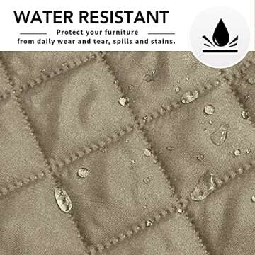 Easy-Going L Shape Sofa Cover for Pets and Kids