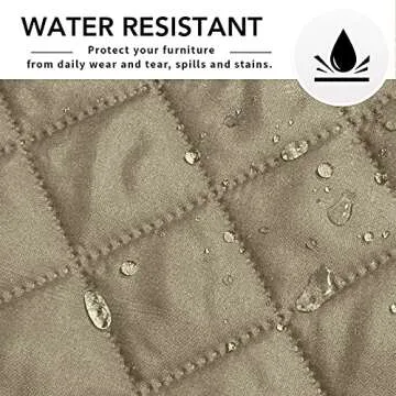 Easy-Going L Shape Sofa Cover for Pets and Kids