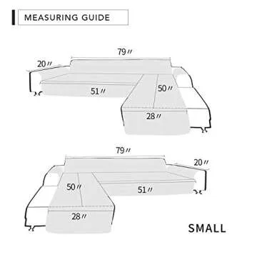 Easy-Going L Shape Sofa Cover for Pets and Kids