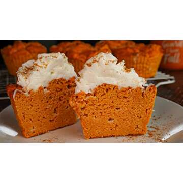 Flexible Dieting Lifestyle Vegan Protein Cookie Butter Powder - Pumpkin Pie | Dairy-Free, Keto-Friendly, Low Carb, Sugar-Free, Gluten-Free | Easy to Mix, Bake and Spread | 8oz