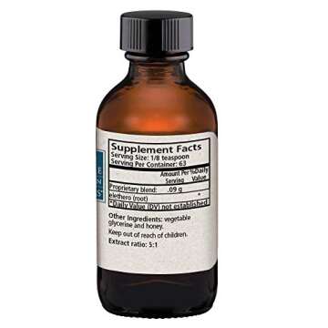 Wise Woman Herbals – Eleuthero Concentrate - Siberian Ginseng - Adrenal Health Support - Promotes Mental Endurance & Healthy Energy Levels - Aids Temporary Stress - Balances Mood & Stamina (2 oz)