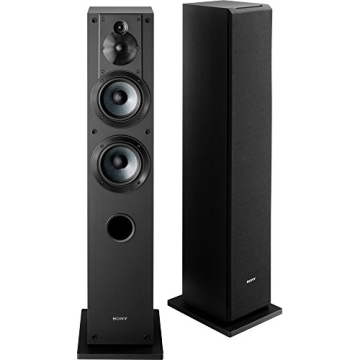 Sony 3-Way 4-Driver Bass Reflex Stereo Floor-Standing Speaker SS-CS3 Bundle with 1 YR CPS Enhanced Protection Pack