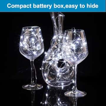 LEDIKON Fairy Lights 7.2ft 20 LED