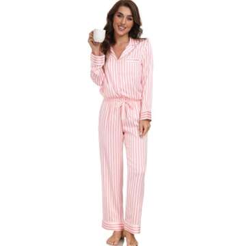 Serenedelicacy Satin Pajama Set for Elegant Comfort