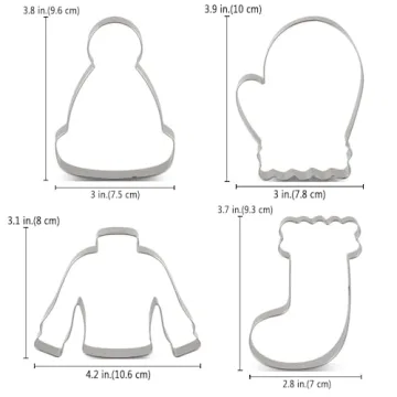 LILIAO Holiday Cookie Cutter Set - Perfect for Family Fun