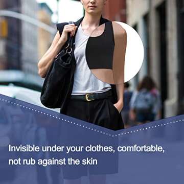 LEINIDINA Chest Binder for Transgender FTM Breathable Bra