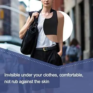LEINIDINA Chest Binder for Transgender FTM Breathable Bra