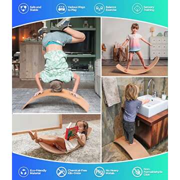 Balance Board Kids - Open Ended Montessori Toy